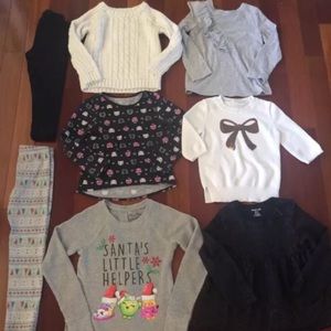 Girls clothing lot of 9 sizes 4 5 5t 6 6x